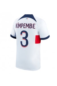 Fotbalové Dres Paris Saint-Germain Presnel Kimpembe #3 Venkovní Oblečení 2023-24 Krátký Rukáv